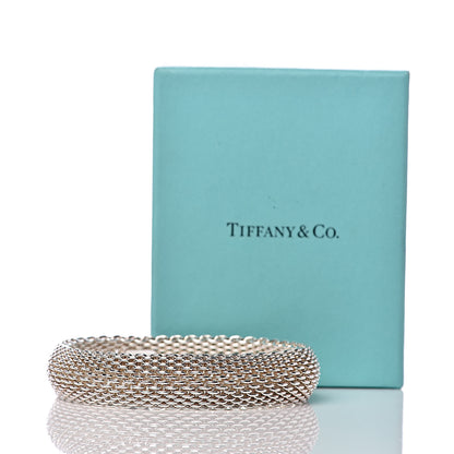 Tiffany Sterling Silver Somerset Mesh Bracelet 5 of 5