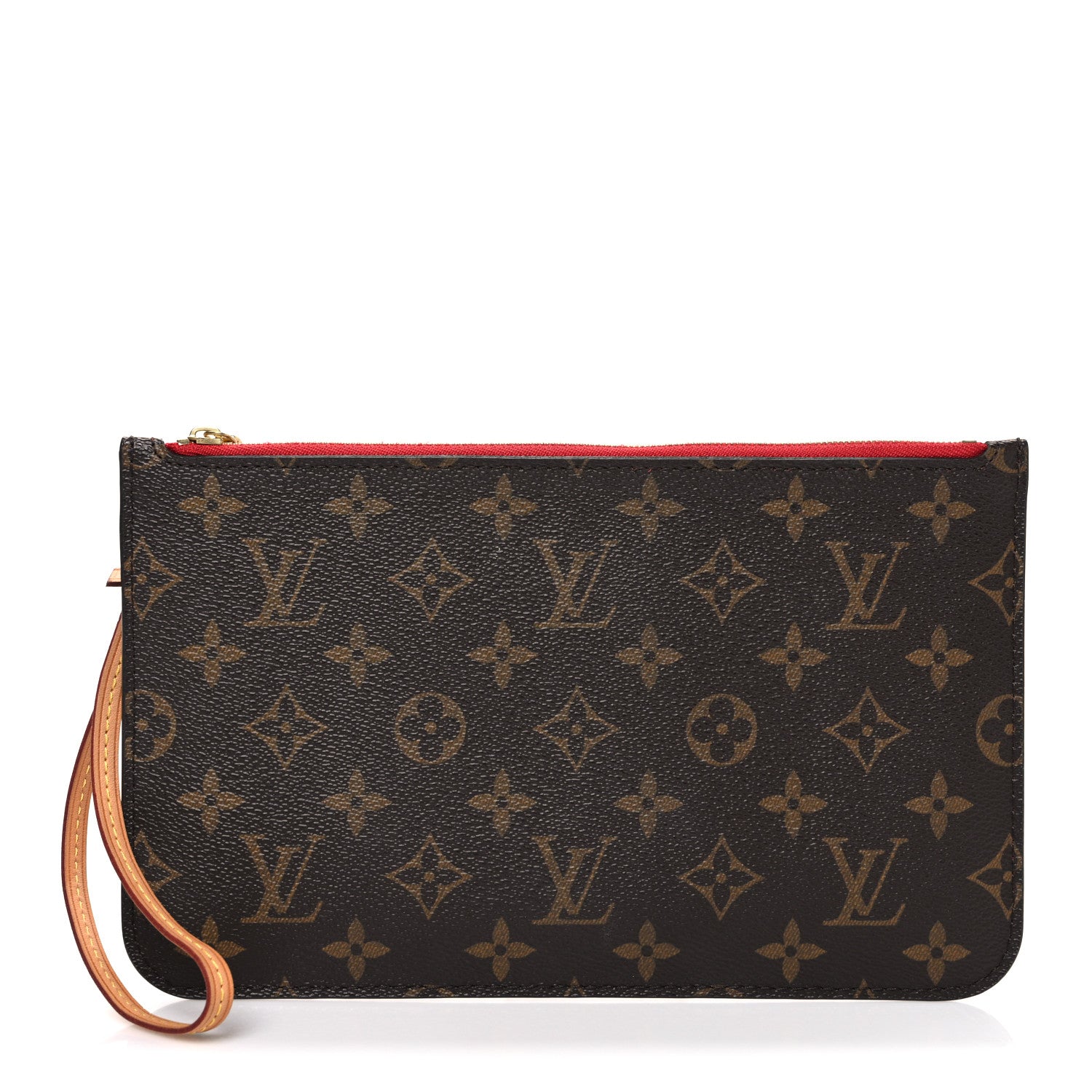 Louis Vuitton Monogram Neverfull MM GM Pochette Cherry 1 of 8