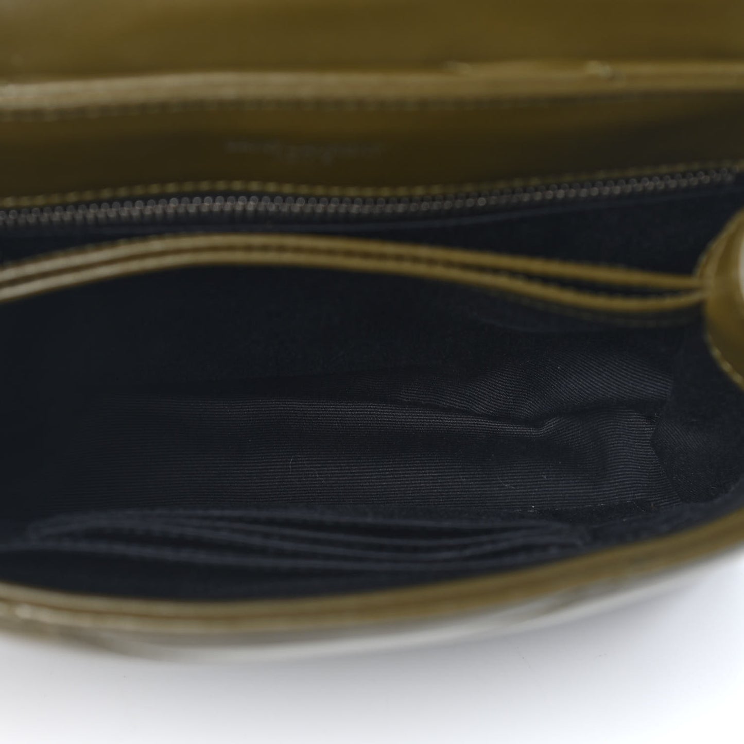 Calfskin Y Quilted Monogram Toy Loulou Crossbody Bag Military Olive