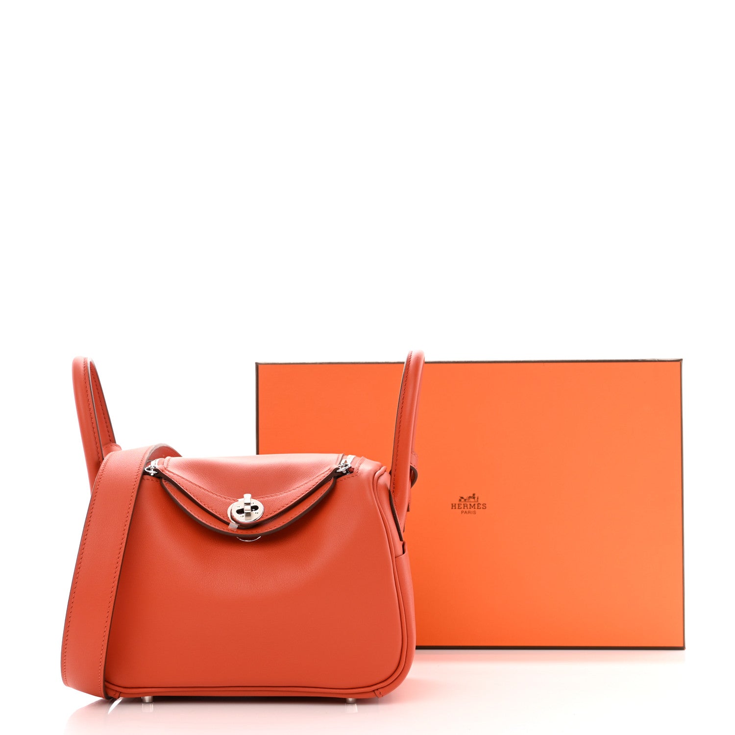 Hermes Swift Mini Lindy 20 Terre Battue 11 of 11