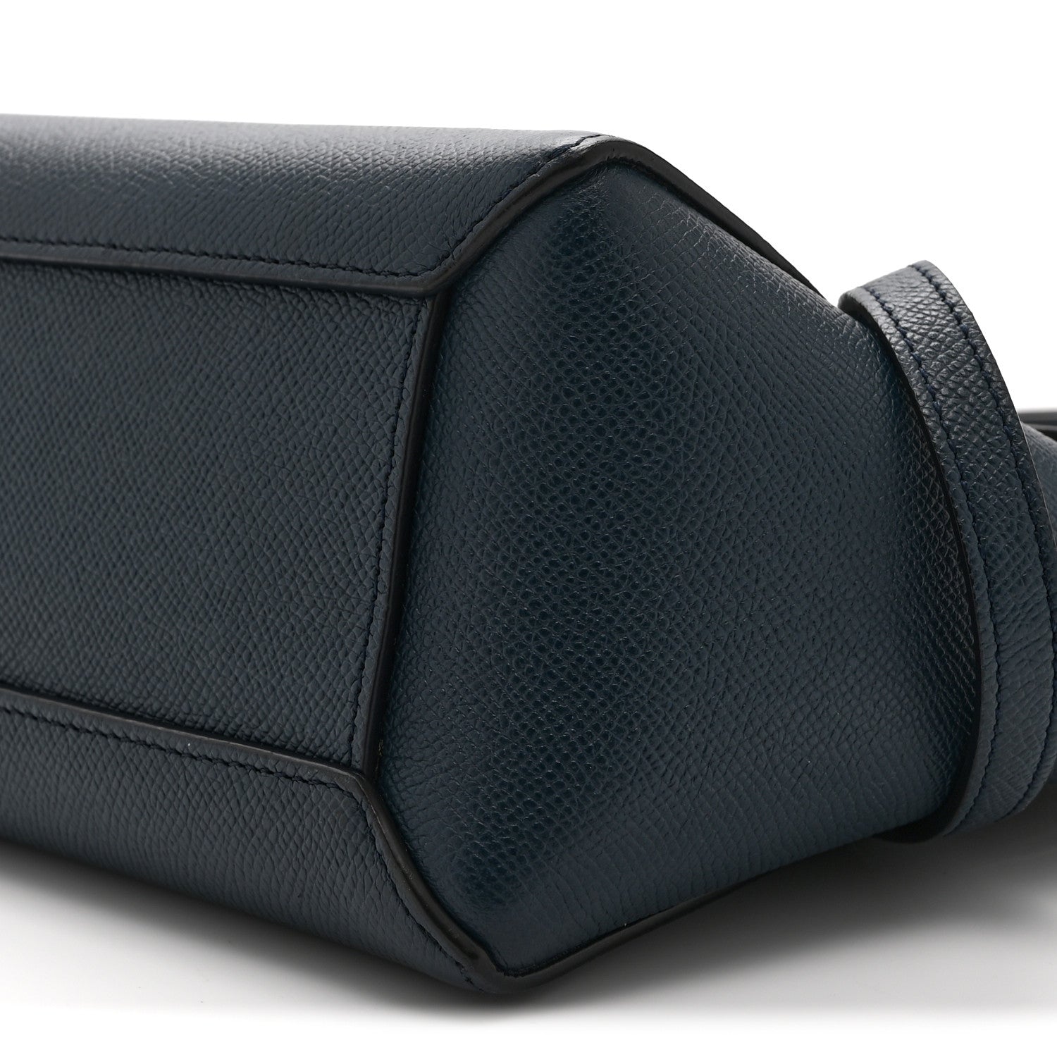 Celine Baby Grained Calfskin Nano Belt Bag Abyss Blue 10 of 10