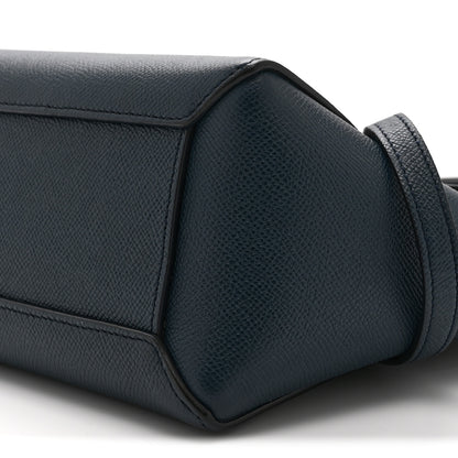 Celine Baby Grained Calfskin Nano Belt Bag Abyss Blue 10 of 10