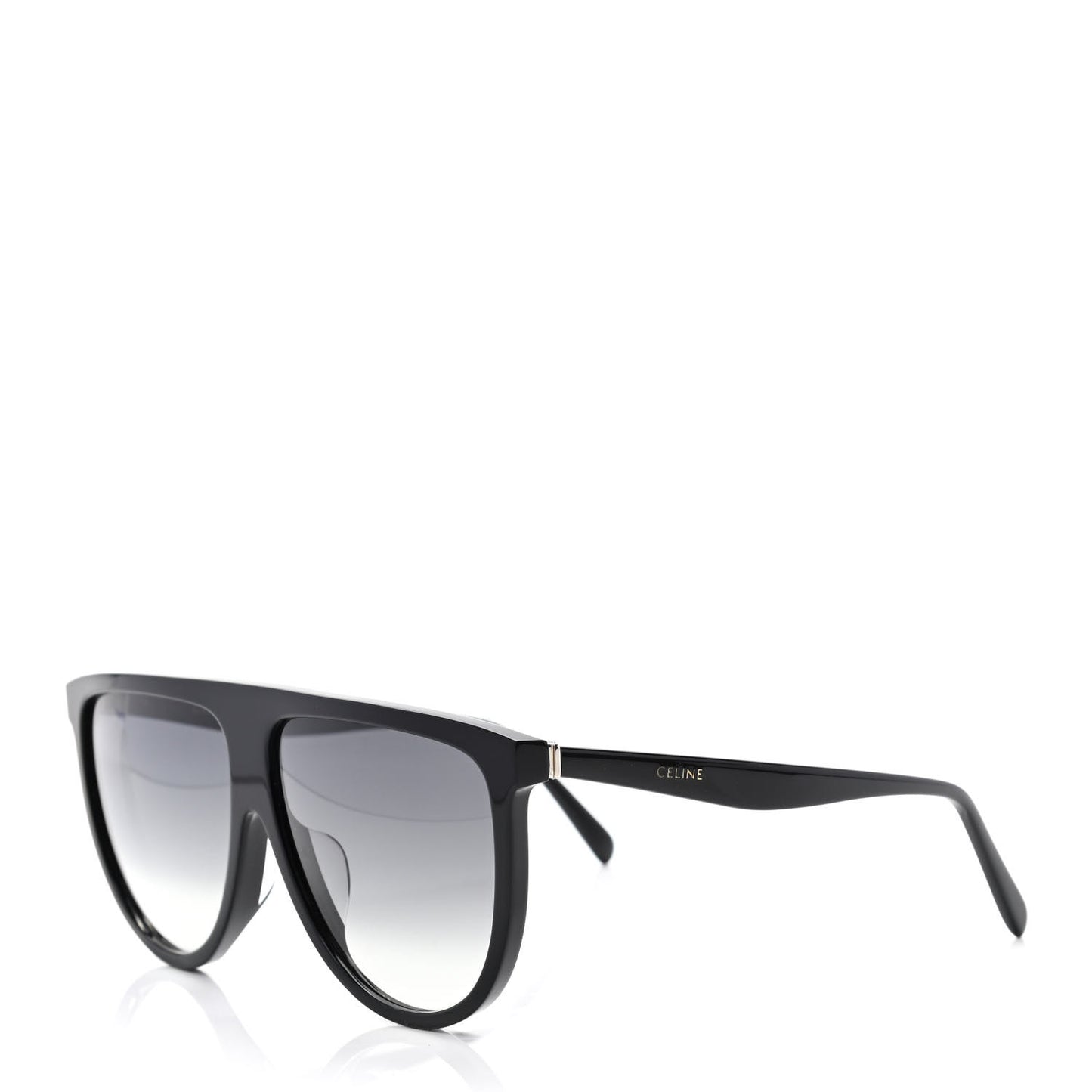 Acetate Thin Shadow Sunglasses CL40006FN Black