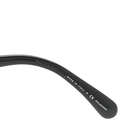 Chanel Acetate Strass Polarized Square Sunglasses 5422-B Black 6 of 8