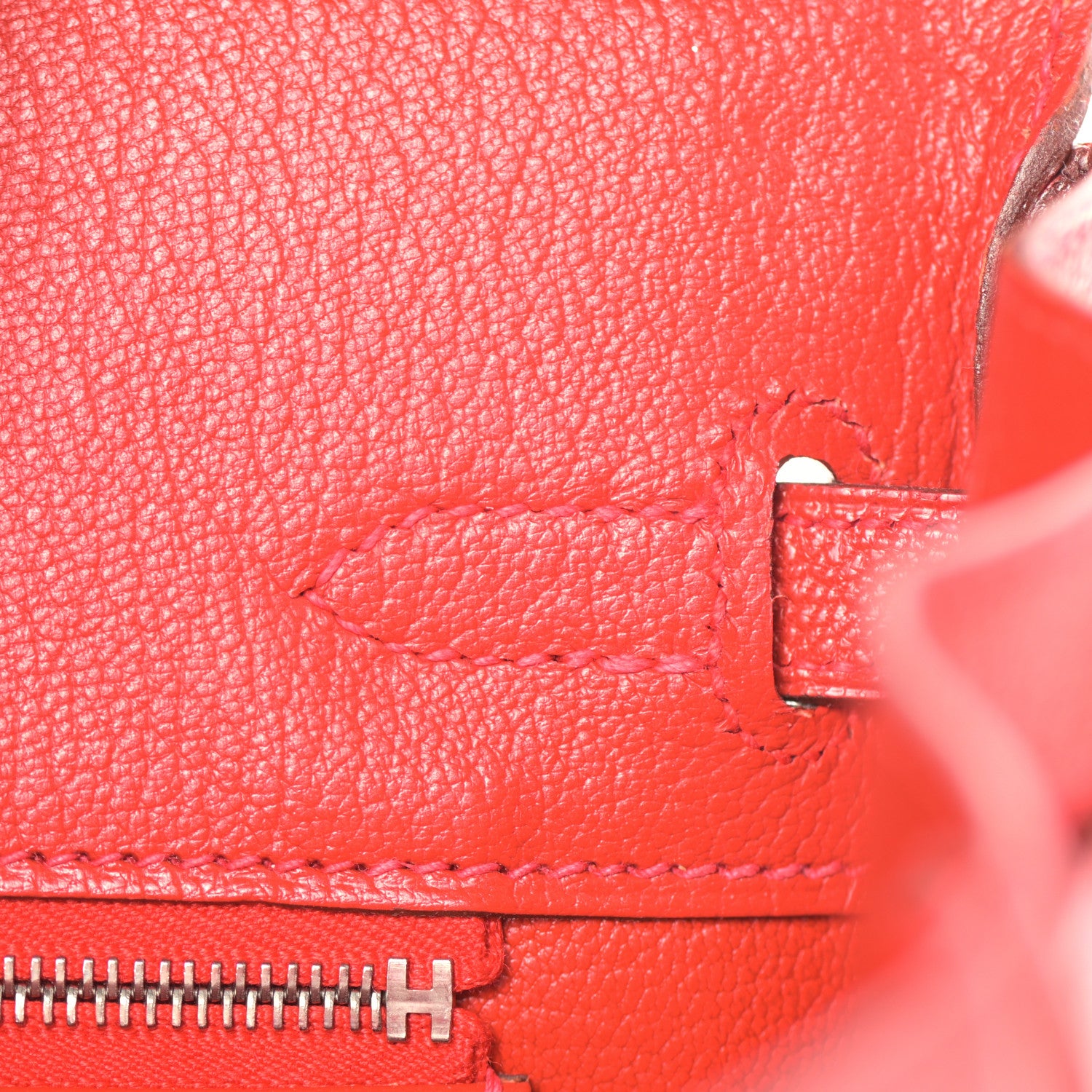 Hermes Chevre Mysore Birkin 25 Rouge Vif 21 of 42