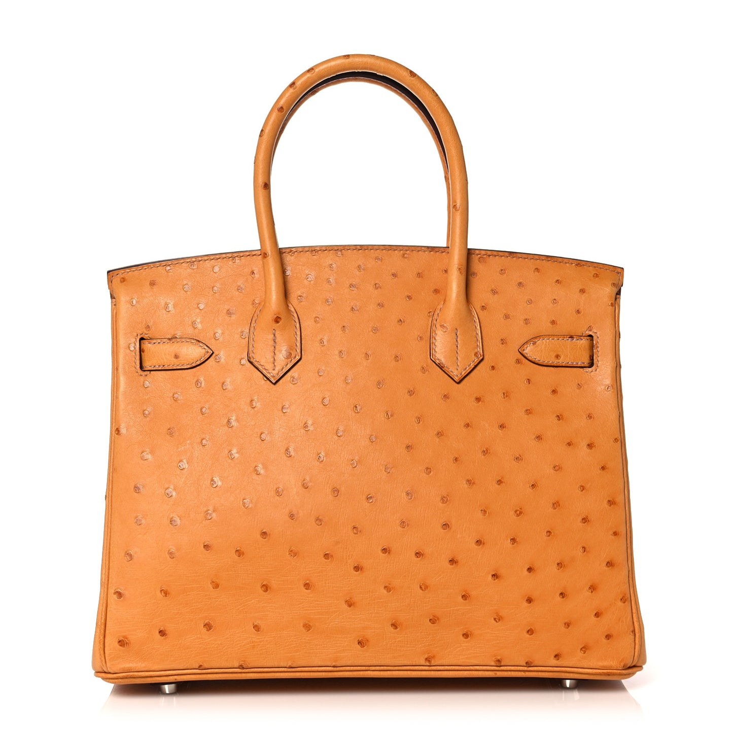 Ostrich Birkin 30 Abricot