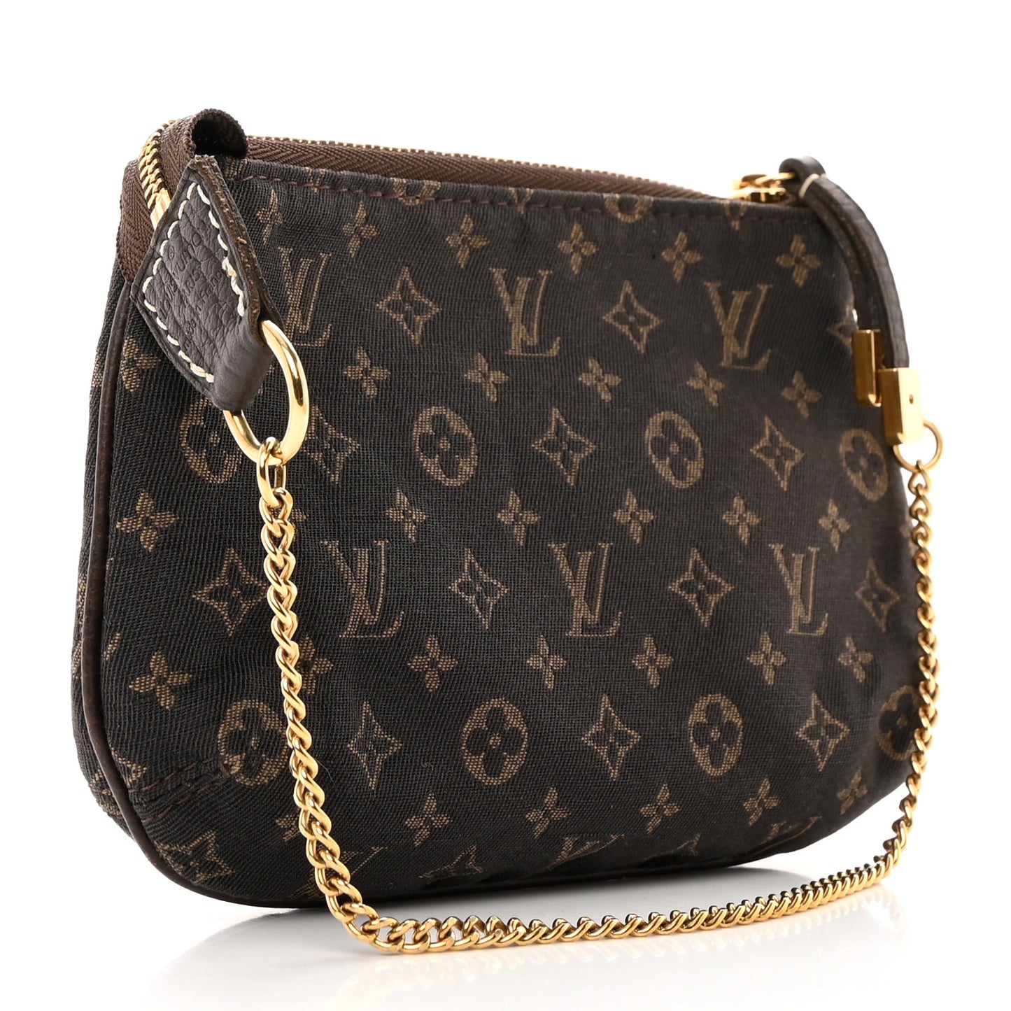 Monogram Idylle Mini Pochette Accessories Fusain