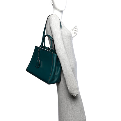 Fendi Vitello Elite Regular 2Jours Tote Oceano 2 of 12