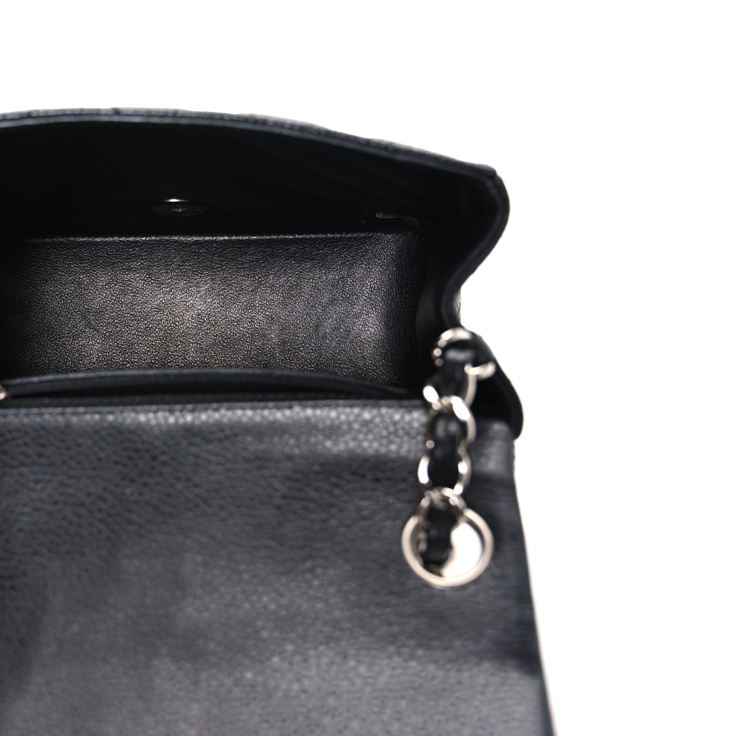 Chanel Caviar Quilted Mini Square Flap Black 5 of 10