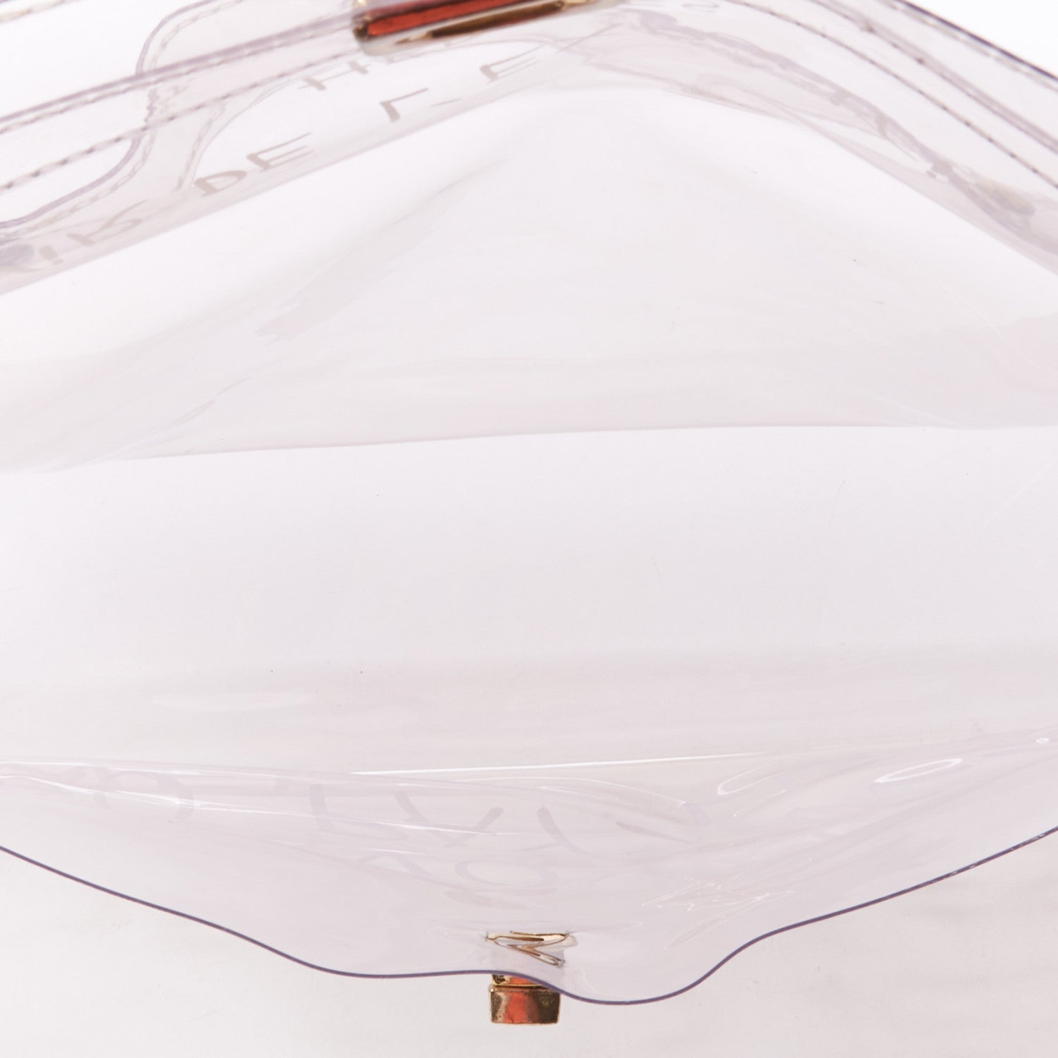 Hermes Vinyl Souvenir De L'Exposition Kelly Transparent 7 of 8