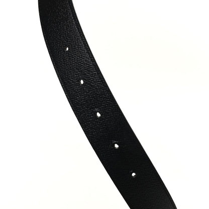 Louis Vuitton Calfskin Monogram 30mm LV Initiales Reversible Belt 90 36 Black 4 of 4
