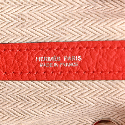 Hermes Negonda Garden Party TPM 30 Rouge Tomate 6 of 10
