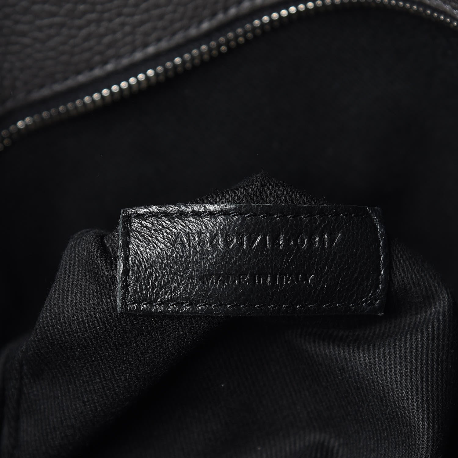 Saint Laurent Grained Calfskin Sac De Jour Souple Duffle 36H Asphalt Gray 7 of 14