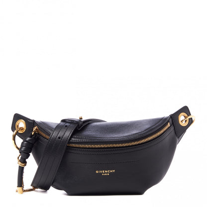 Givenchy Calfskin Mini Whip Belt Bag Black 1 of 8