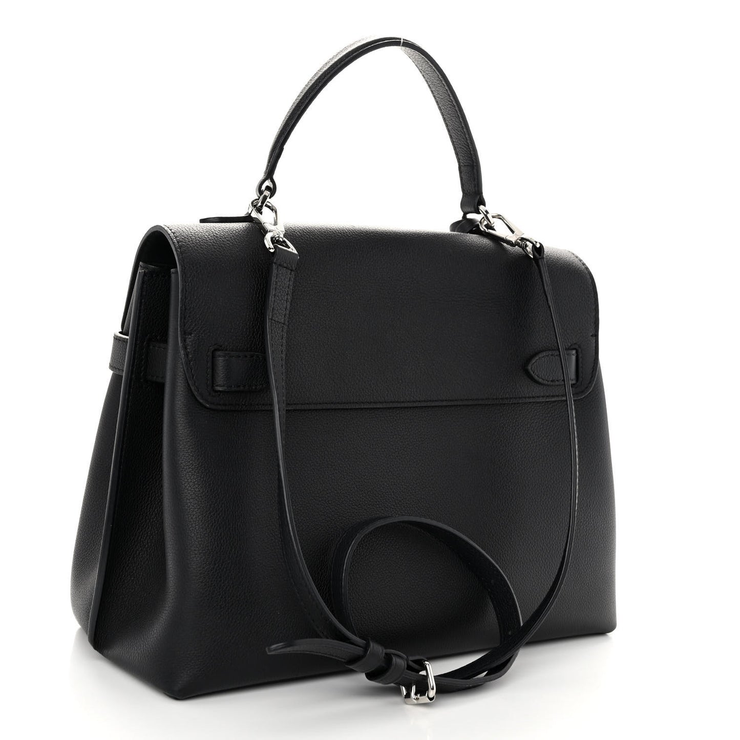 Calfskin Lockme Ever Black
