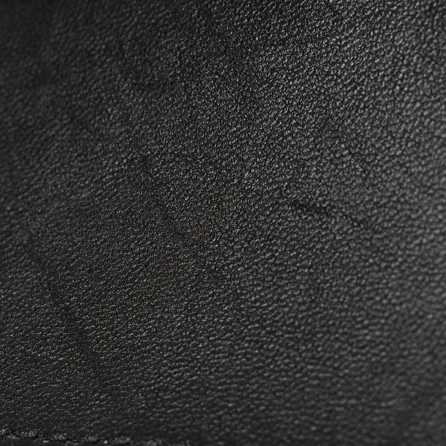 Lambskin Chevron Quilted Medium Double Flap Black