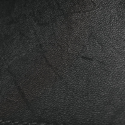 Chanel Lambskin Chevron Quilted Medium Double Flap Black 11 of 13