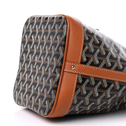 Goyard Goyardine Petit Flot Bucket Bag PM Black Gold 8 of 8