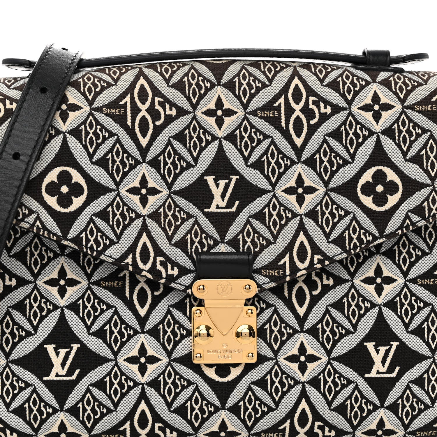 Louis Vuitton Jacquard Since 1854 Pochette Metis Grey 7 of 9