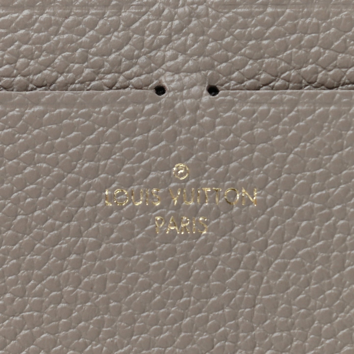 Calfskin Felicie Chain Wallet Card Holder Insert Tourterelle