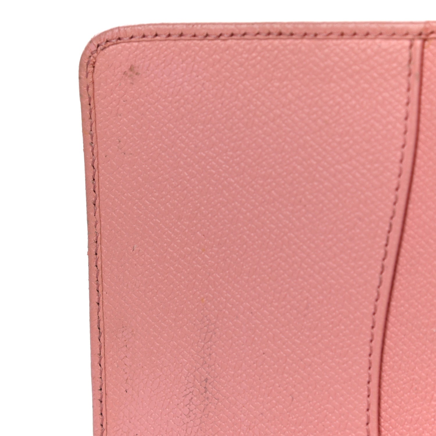 Chanel Grained Calfskin CC Button Pocket Agenda Cover Pink 23 of 28