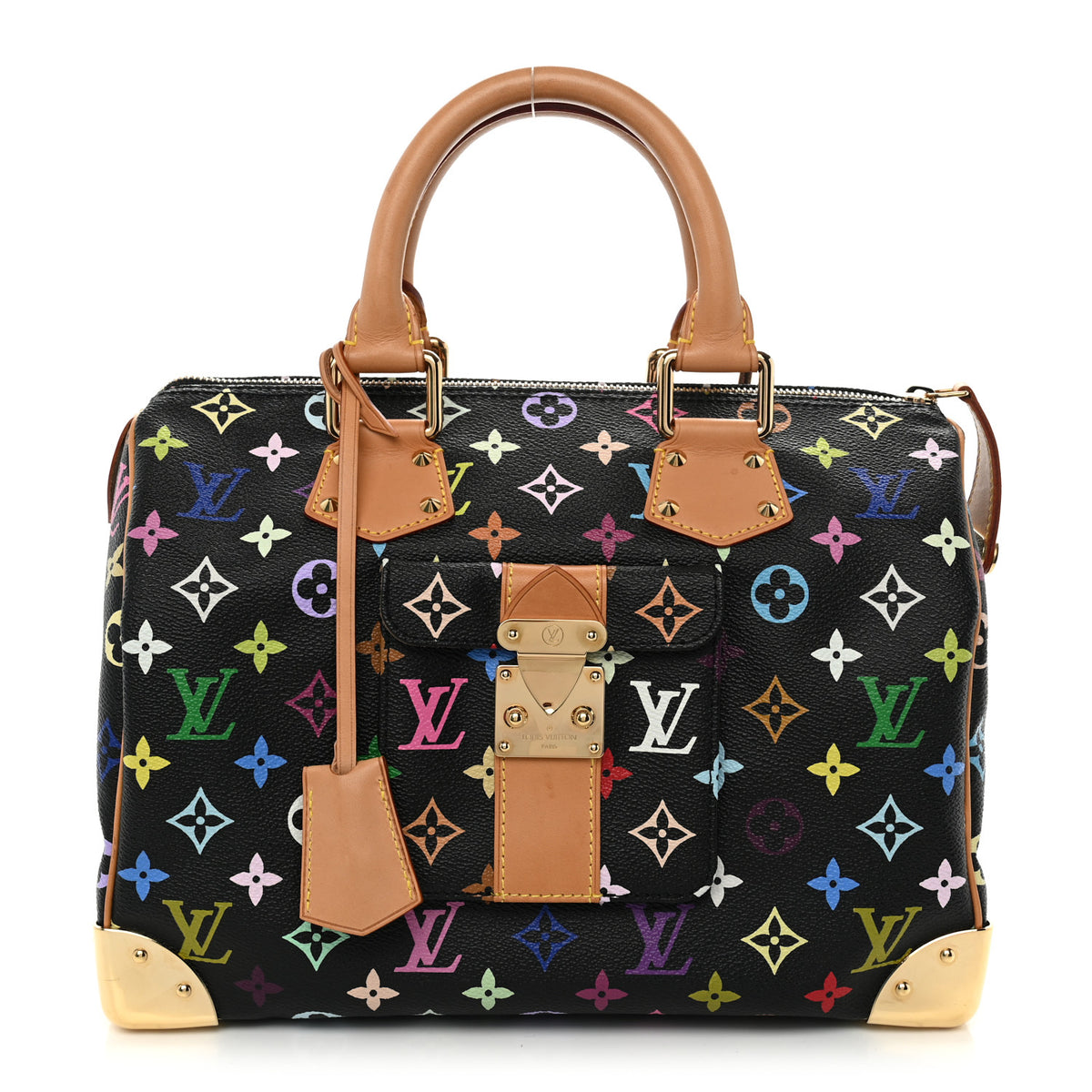Monogram Multicolor Speedy 30 Black