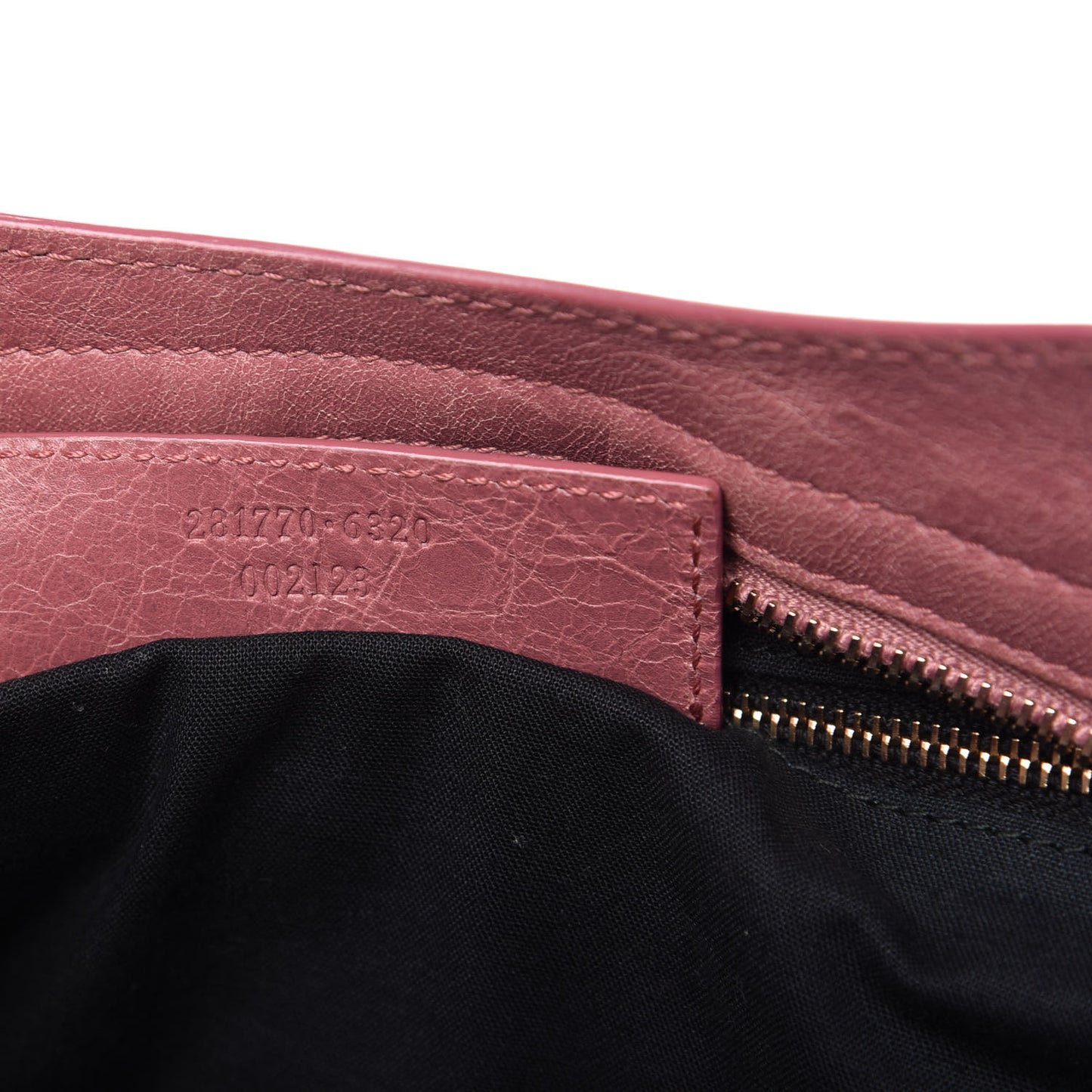 Agneau Giant 12 Rose Gold Hardware City Rose Bruyere