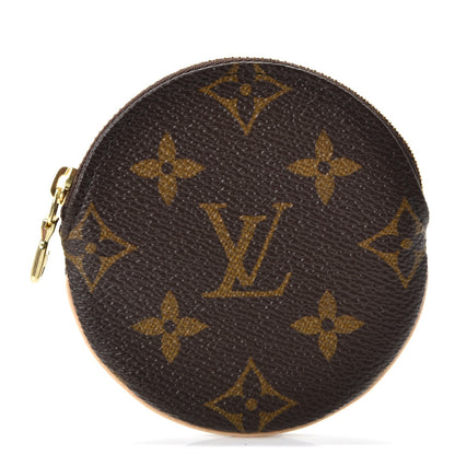 Louis Vuitton Monogram Round Coin Purse 1 of 8