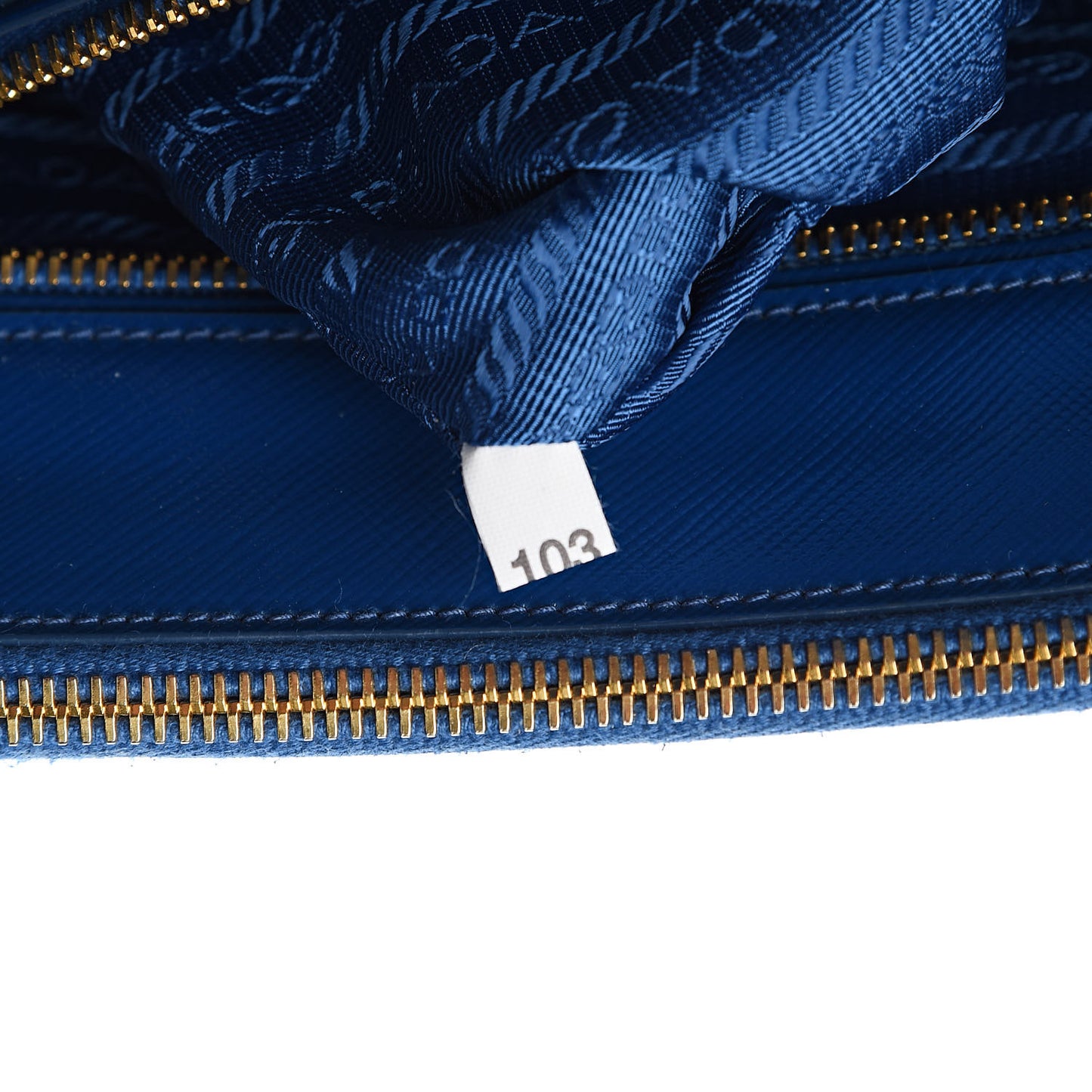 Saffiano Vernice Medium Galleria Double Zip Tote Ottanio