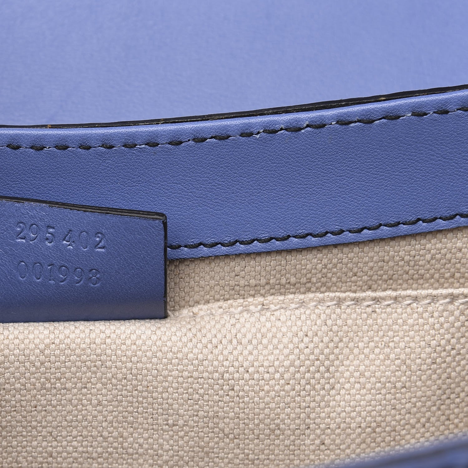 Gucci Soft Guccissima Medium Emily Chain Shoulder Bag Mineral Blue 7 of 11