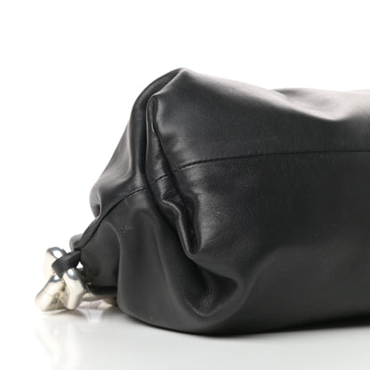 Bottega Veneta Calfskin The Pouch Chain Black 7 of 10