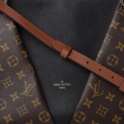 Louis Vuitton Monogram V Tote MM Black 8 of 11