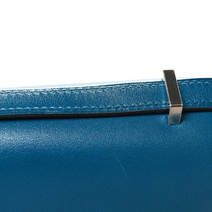 Hermes Tadelakt Constance 18 Bleu Izmir 12 of 12