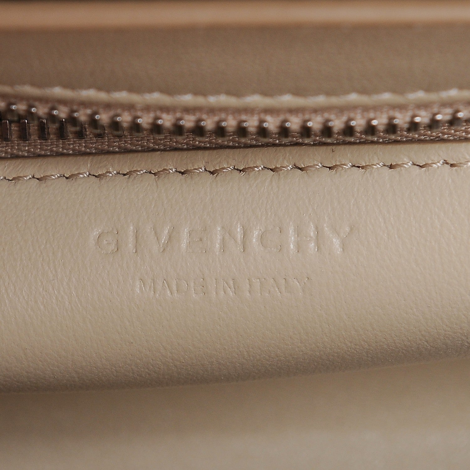 Givenchy Grained Calfskin Small Horizon Satchel Nude Pink 8 of 8