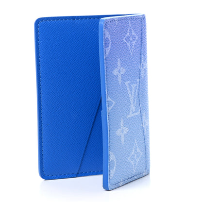 Louis Vuitton Monogram Clouds Pocket Organizer Blue 3 of 6