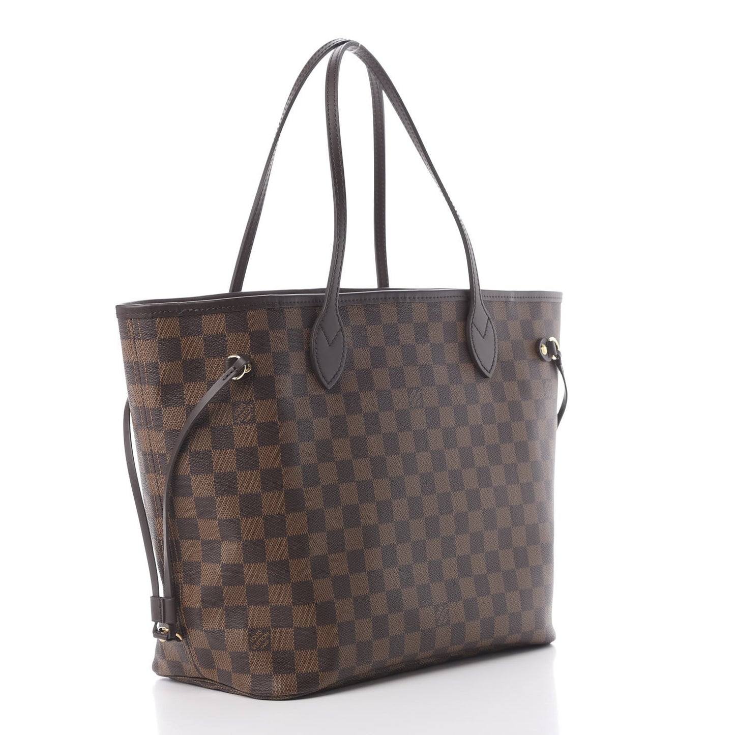 Damier Ebene Neo Neverfull MM Rose Ballerine