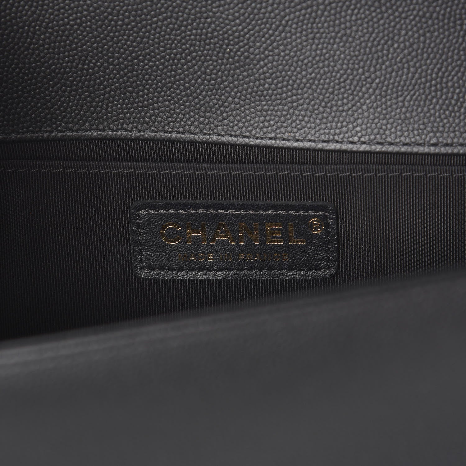 Chanel Caviar Quilted Medium Boy Flap Black 5 of 10