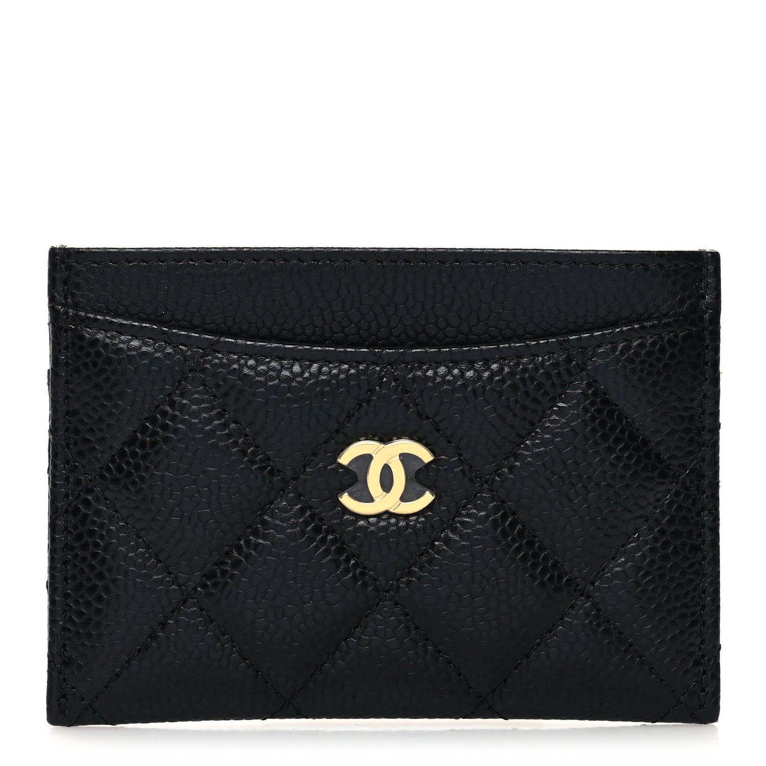 Chanel Caviar Quilted Card Holder Black 1 of 10