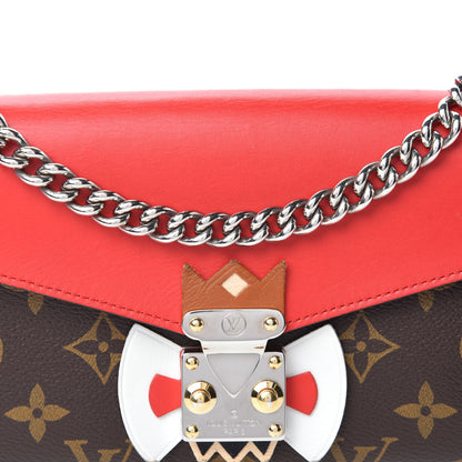 Louis Vuitton Monogram Tribal Mask Chain Wallet Rouge 10 of 10