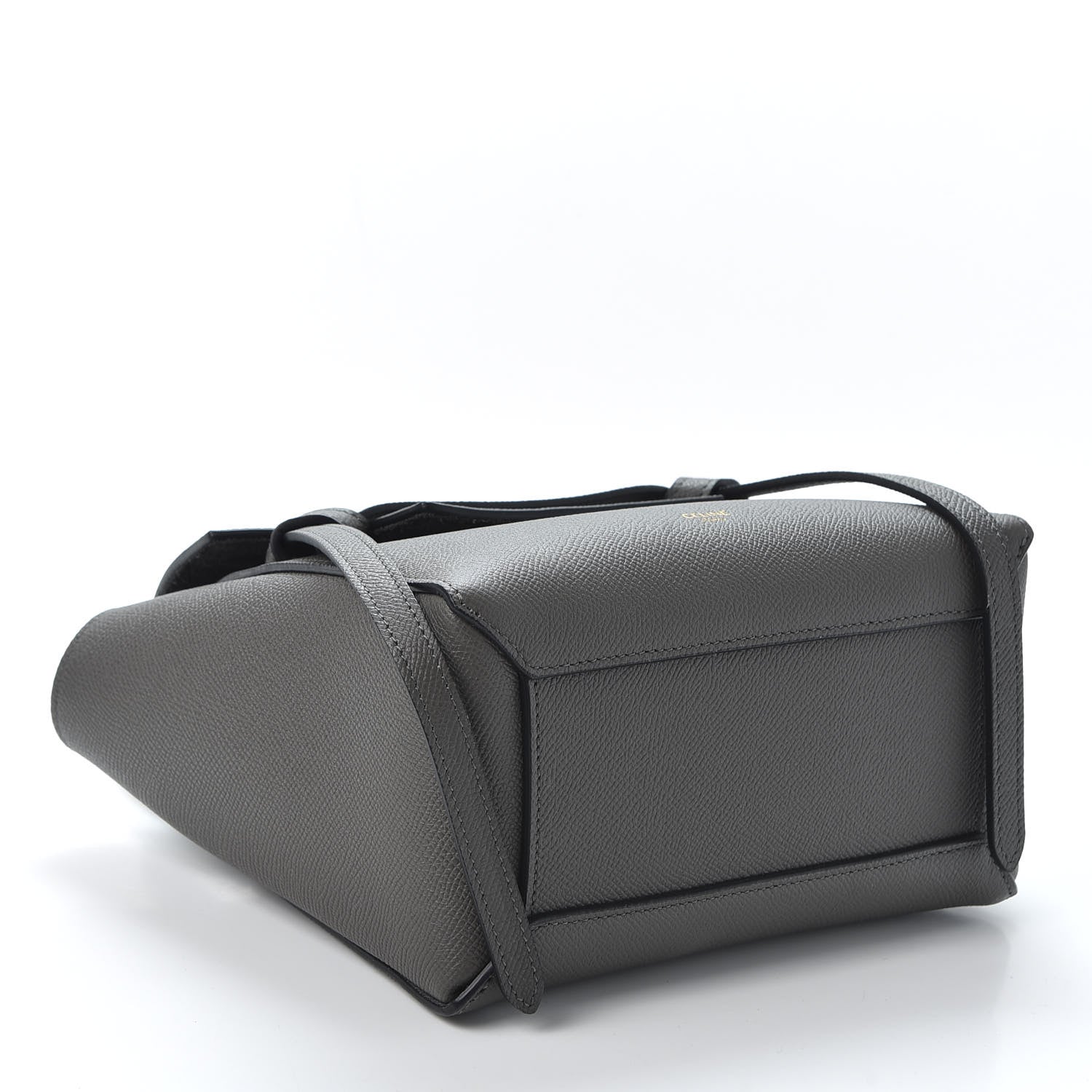 Celine Grained Calfskin Nano Belt Bag Grey 3 of 10