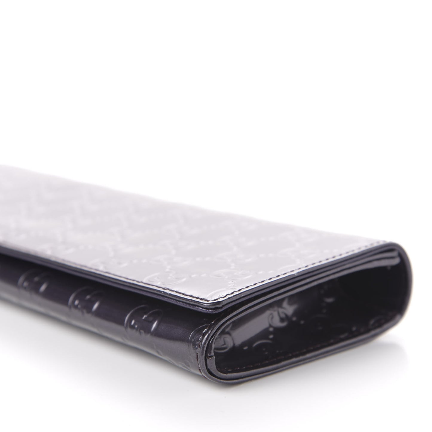 Guccissima Small Broadway Clutch Purple