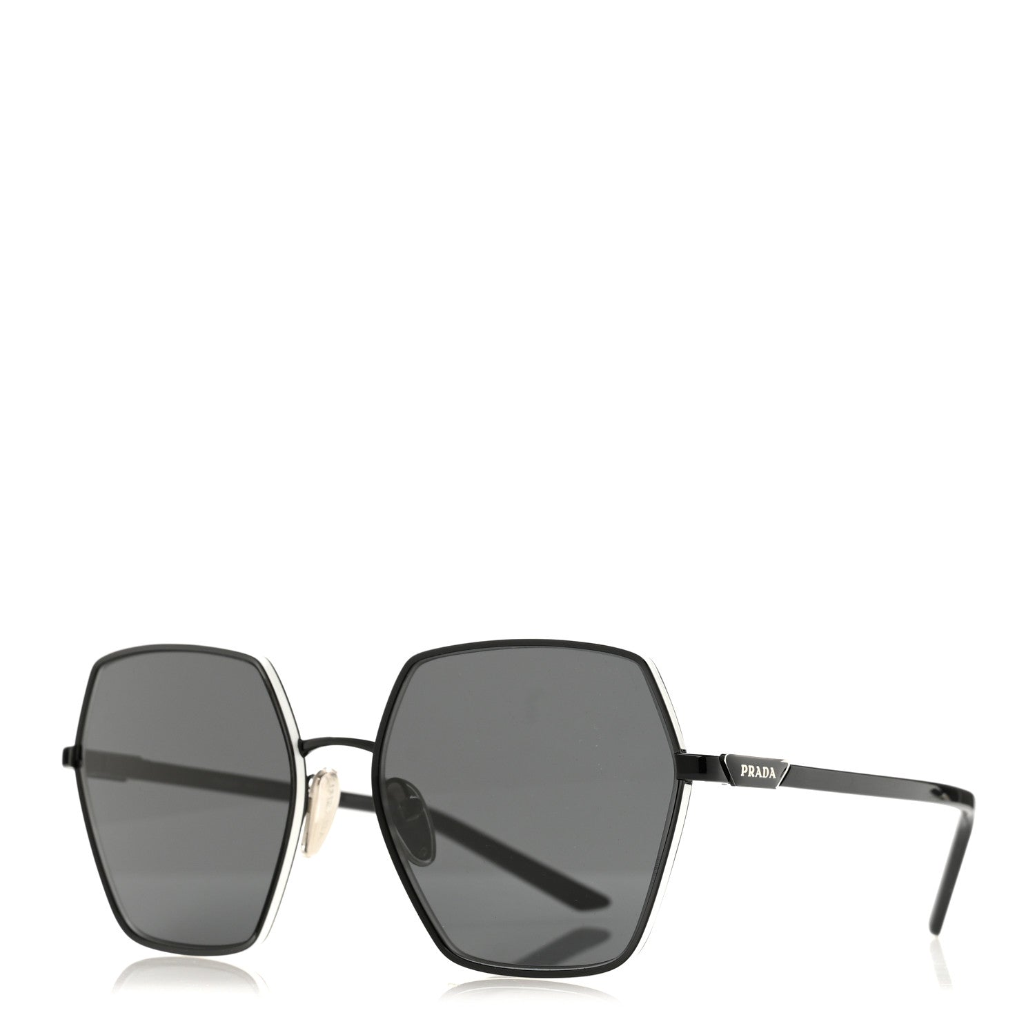 Prada Acetate Sunglasses SPR56Y Black 1 of 7