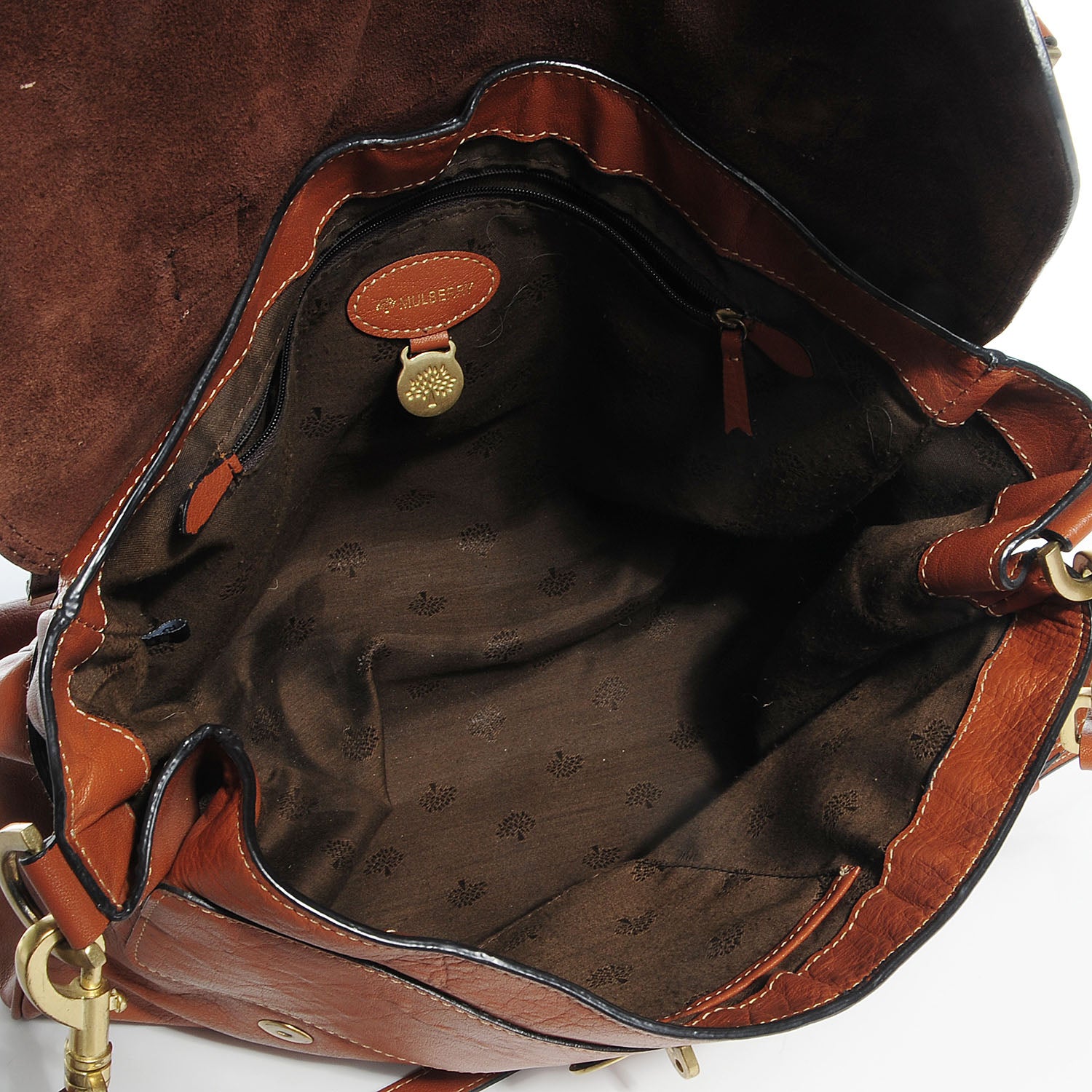 Mulberry Soft Buffalo Leather Oversized Alexa Oak 5 of 13