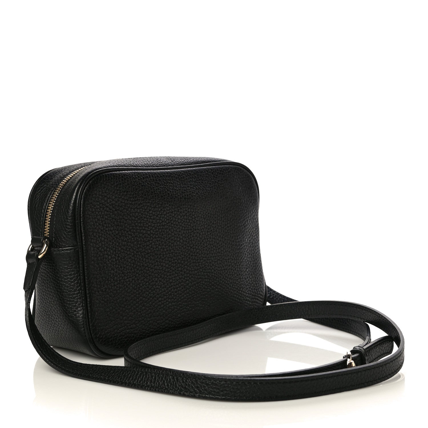 Gucci Pebbled Calfskin Small Soho Disco Bag Black 3 of 13