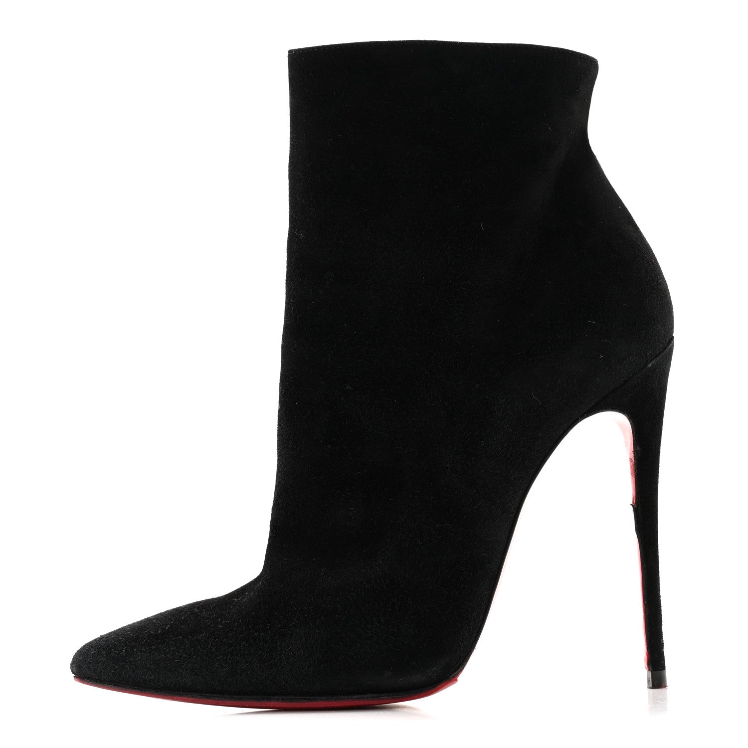 Christian Louboutin Suede So Kate Booty 120 Ankle Boots 37.5 Black 2 of 24
