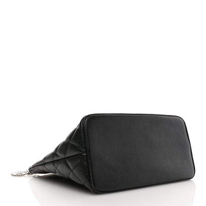 Chanel Caviar Quilted Medallion Tote Black 3 of 11