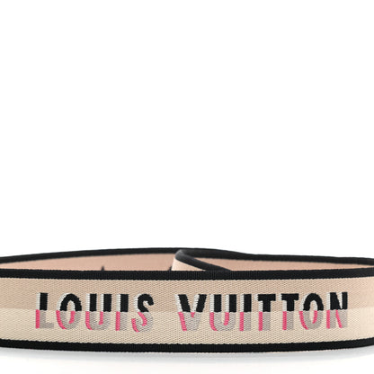 Louis Vuitton Jacquard Speedy Bandouliere 20 Shoulder Strap Black 3 of 4