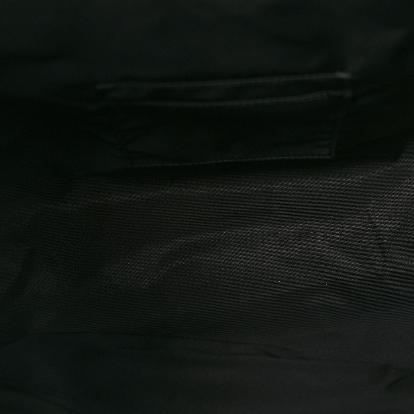 Techno Canvas Web Top Handle Shoulder Bag Black