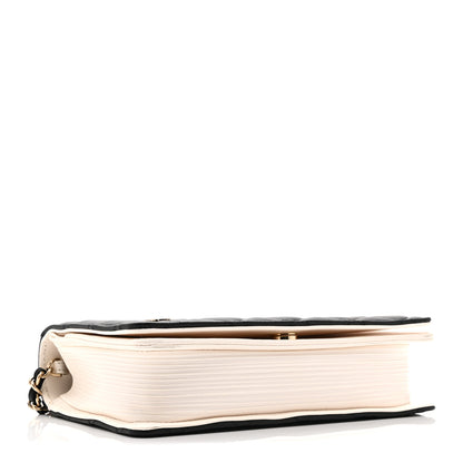 Chanel Lambskin Quilted Book Wallet On Chain WOC Black 4 of 11