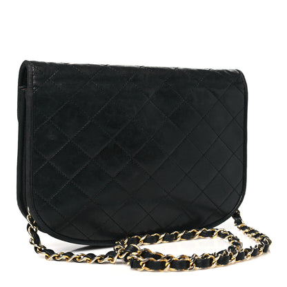 Chanel Lambskin Quilted Single Flap Black 3 of 12